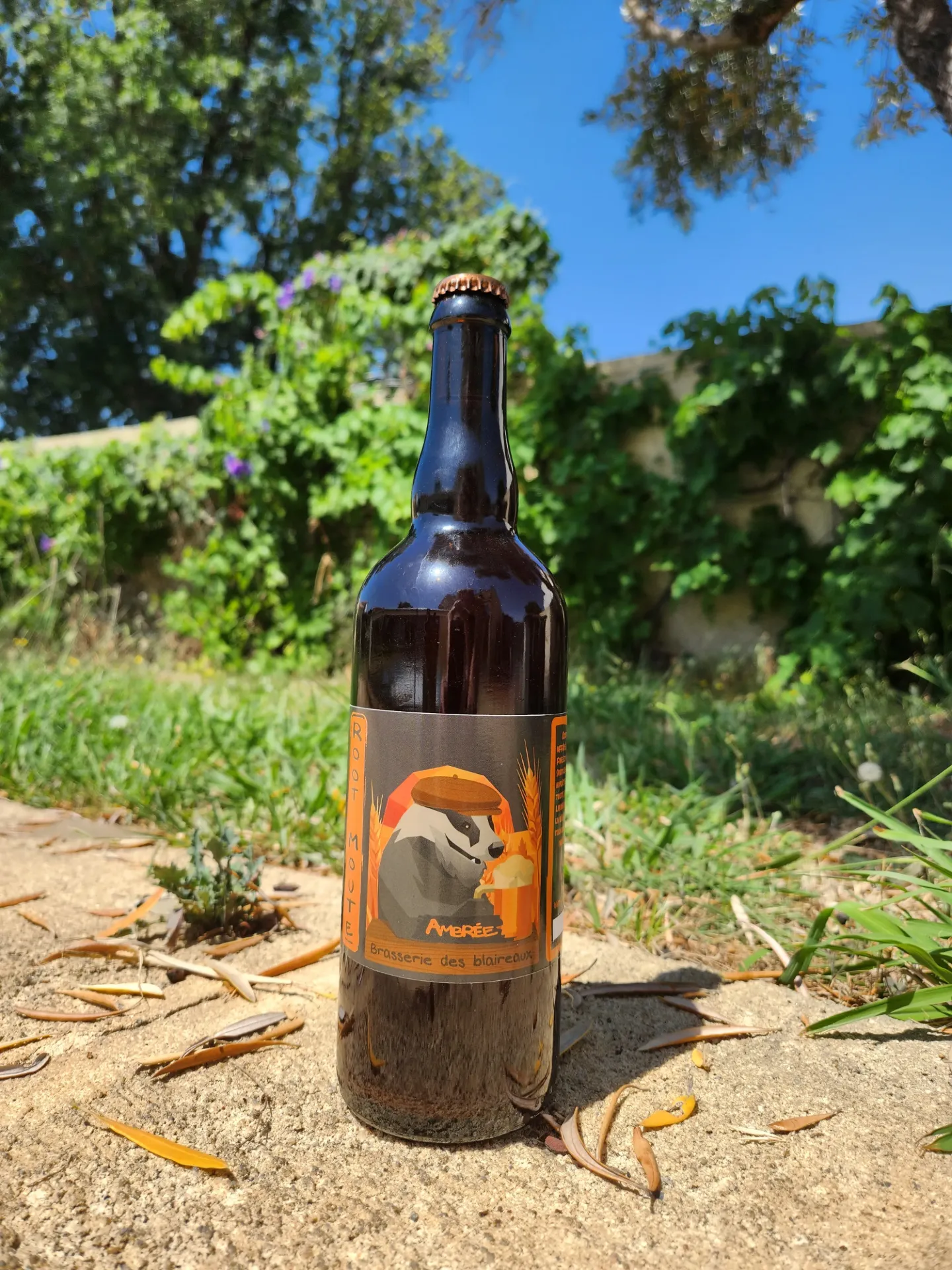 Bière ambrée Root Moute - 75cl